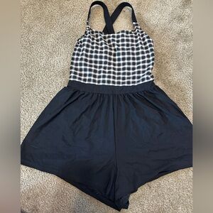 Vintage 80s/90s Swim Summer Romper